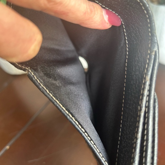 Fendi black leather wallet - Picture 10 of 14